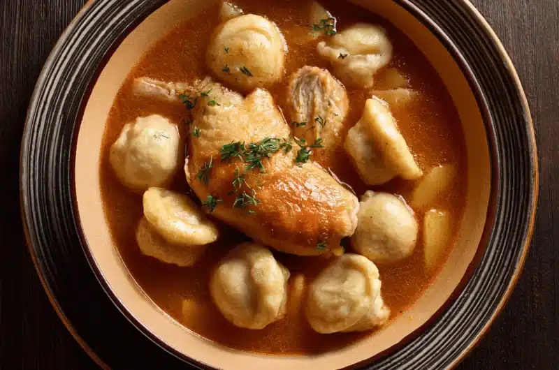 Homemade Chicken and Dumplings: Grandma's Comforting Recipe