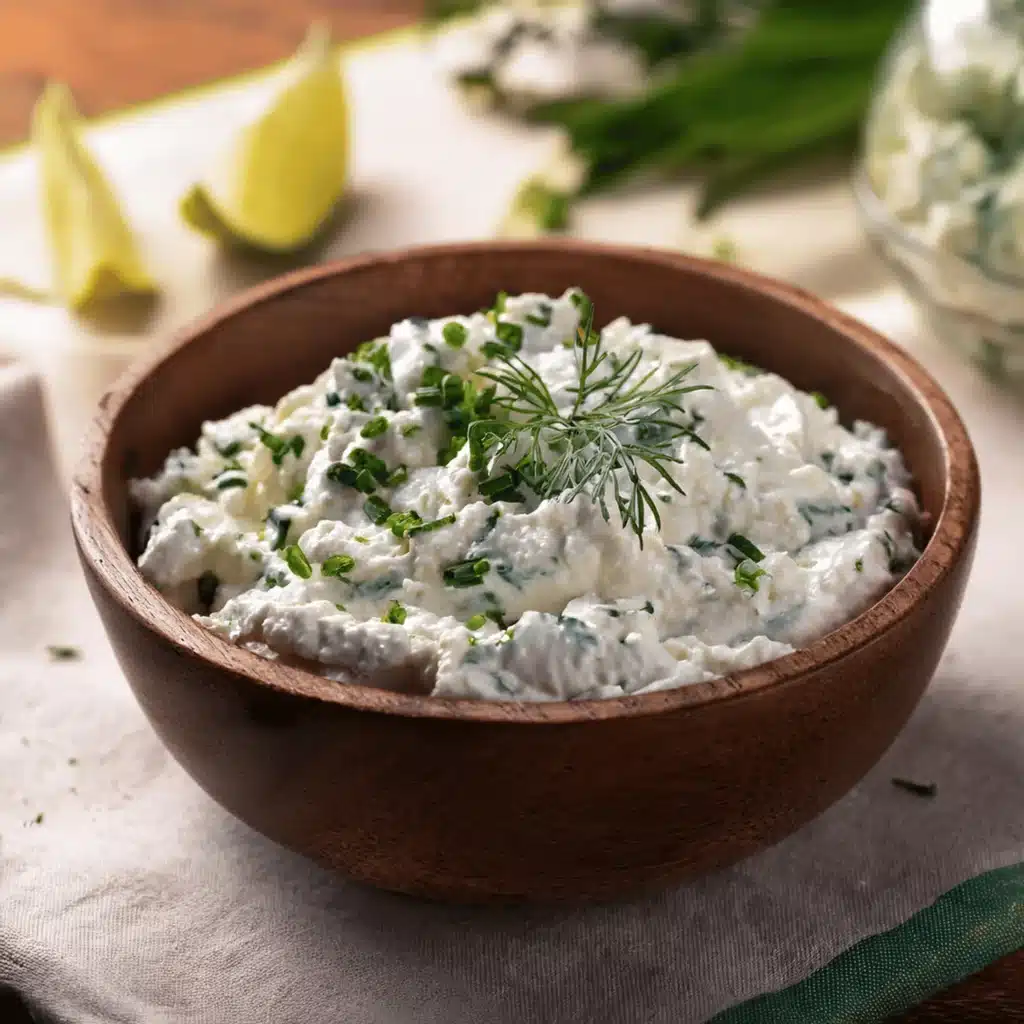 Cottage Cheese Dip with Herbs