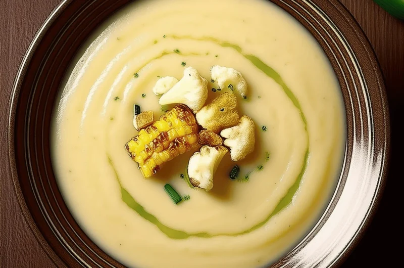 Creamy Cauliflower, Leek, and Cheddar Soup: The Ultimate Comfort Recipe