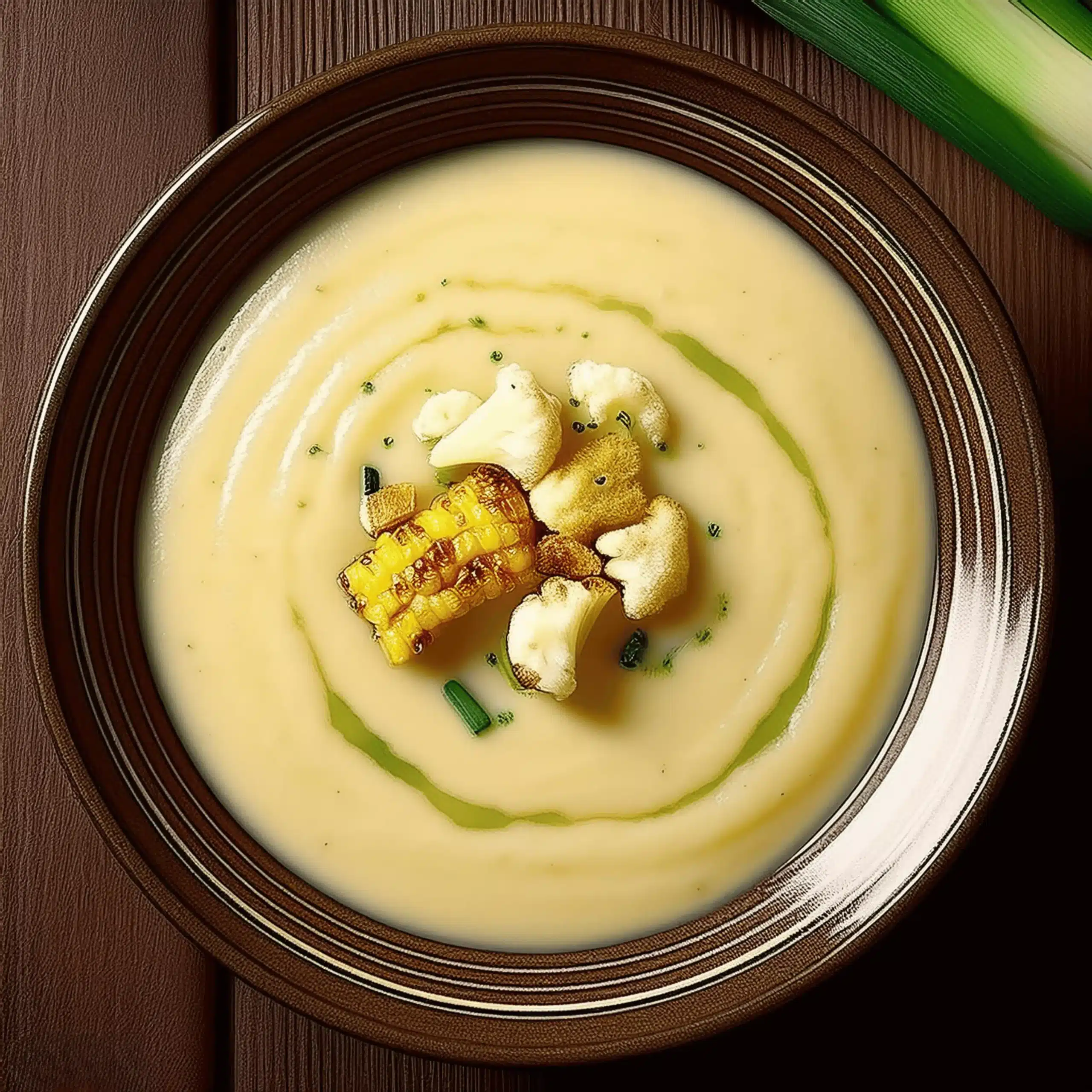 The Best Creamy Cauliflower, Leek, and Cheddar Soup at 2024