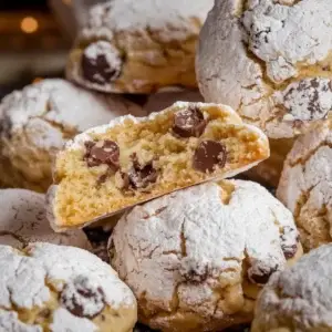 Chocolate Chip Snowball Cookies