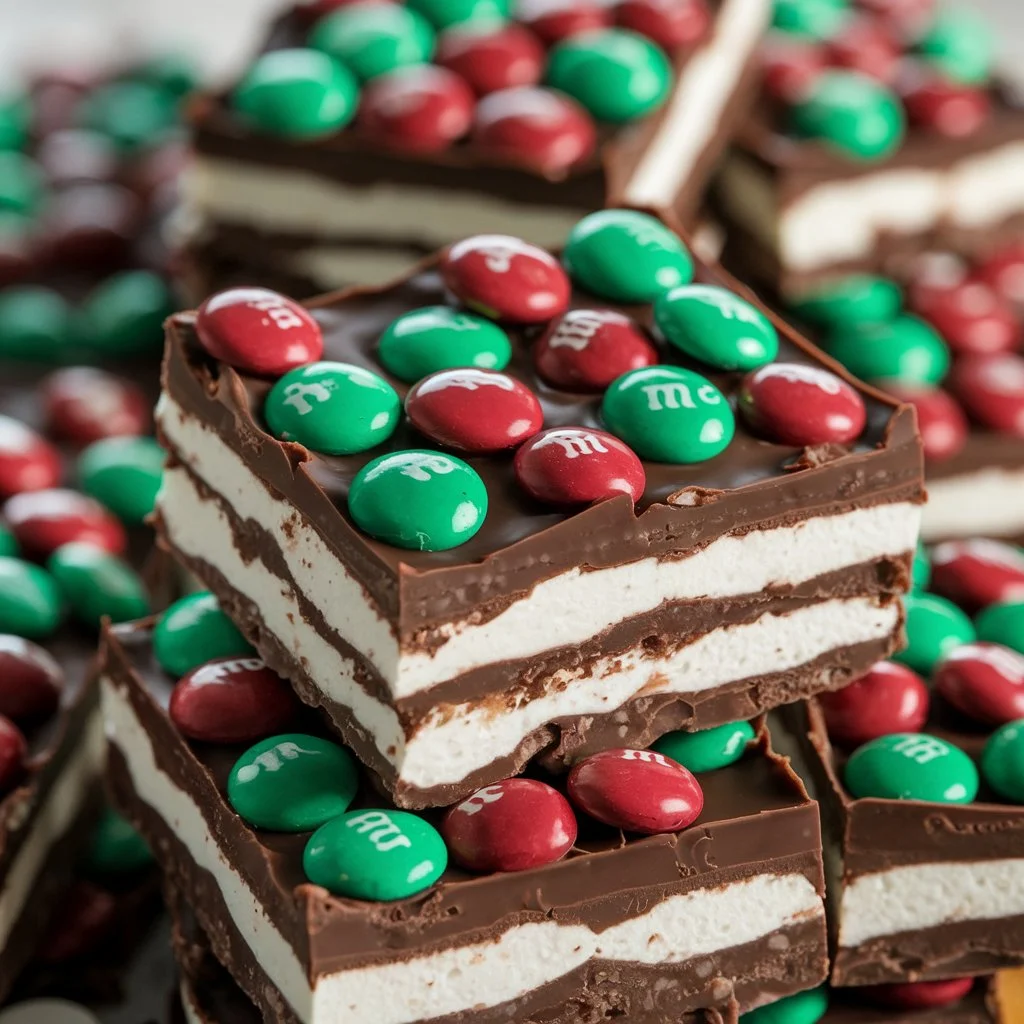 M&M’s Marshmallow Dream Bars