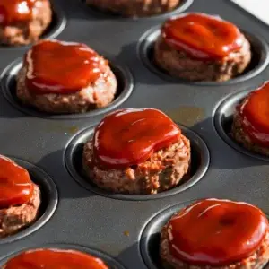 Mini Meatloaf Muffins