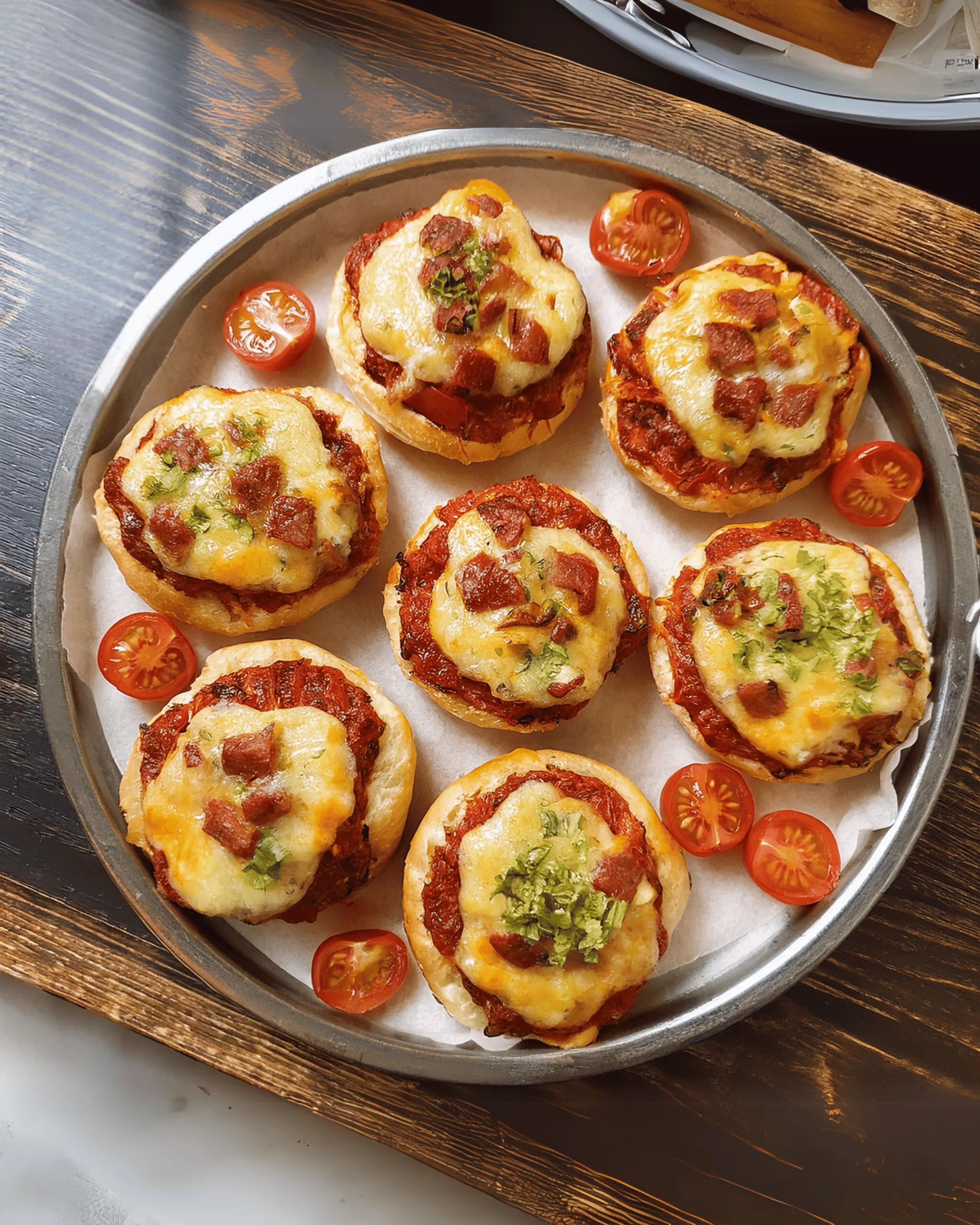 Mini Pizza Burgers Recipe