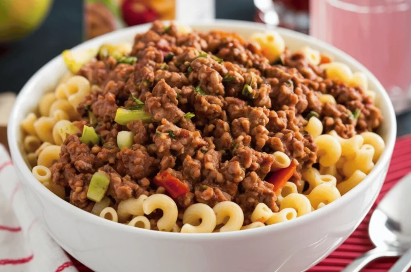 Quick & Delicious One-Pot Pasta with Mince Recipe for Busy Days