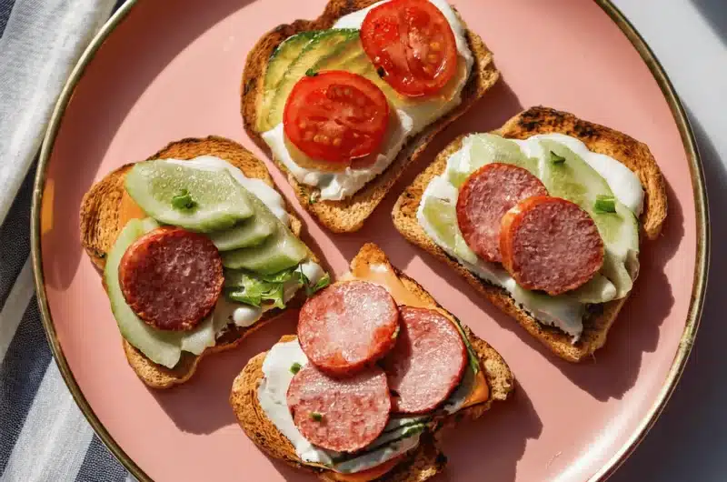 Sausage and Veggie Toast Recipe: A Quick & Nutritious Meal for Any Time of Day