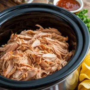 Slow Cooker Shredded Chicken