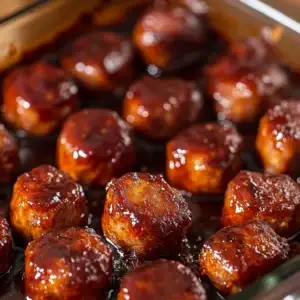 BBQ Sausage Bites