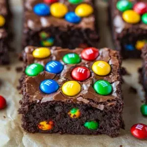 Chewy mm brownies