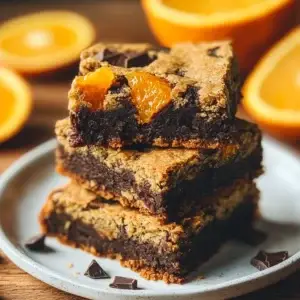 Chocolate Orange Blondies