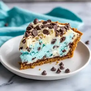 No-Bake Cookie Dough Ice Cream Pie Recipe