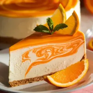 Orange Creamsicle Cheesecake