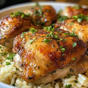 Oven Baked Chicken and Rice