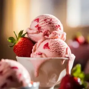 Strawberry Ice Cream Recipe