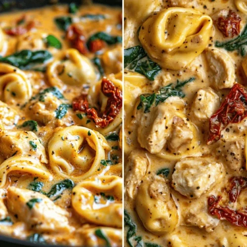 Delicious Creamy Marry Me Chicken Tortellini with Spinach and Sun-Dried Tomatoes