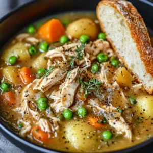 Cozy Slow Cooker Chicken Stew